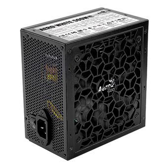 Fonte de Alimentação Aerocool AERO WHITE 500W | Preto - 1