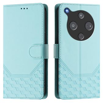 Capa FOXDOCK para ZTE Nubia P9 Pro 5G | Fecho Magnético | Bloqueio RFID | Pele PU | 3 Compartimentos para Cartões | Verde claro - 1
