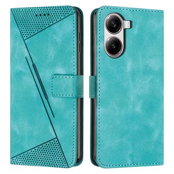Capa FOXDOCK para Xiaomi Poco X7 Pro | Pele | Flip | 3 Compartimentos para Cartões | Verde - 1