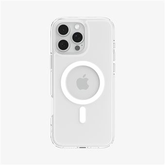 Capa para Telemóvel Spigen Ultra Hybrid MagFit | Transparente, Branco - 1