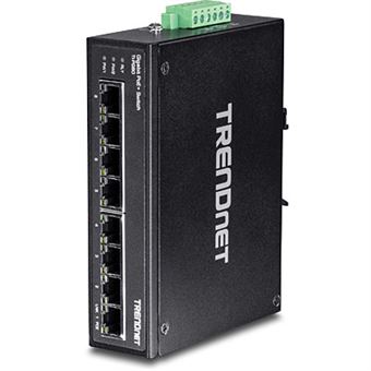Switch de Rede Trendnet TI-PG80 | Preto - 1