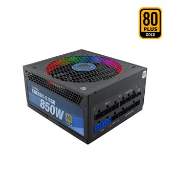 Fonte de Alimentação CoolBox RGB-850 Rainbow | Preto - 1