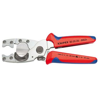 Corta-tubos Knipex 90 25 20 | Azul, Vermelho, Aço inoxidável - 1