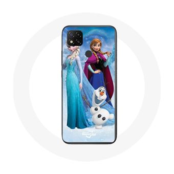 Capa Maniacase para Xiaomi Redmi 9C Congelada Elsa Anna Olaf - 1