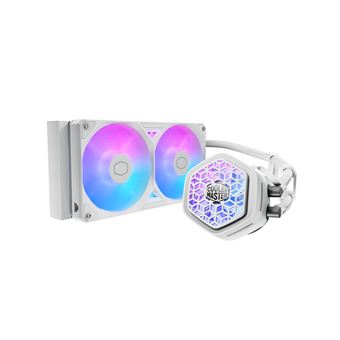 Kit de Arrefecimento Líquido Cooler Master MasterLiquid Atmos II VRM Fan | Branco - 1