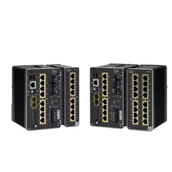 Switch de Rede Cisco Catalyst IE3300 | Preto - 1