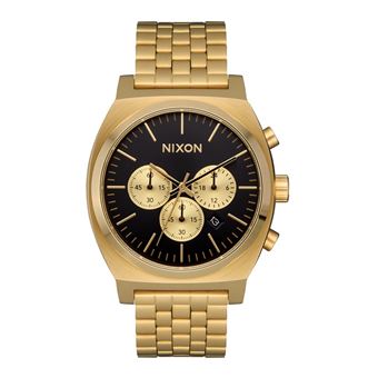 Relógio Maculino Nixon Time Teller Chrono A1164-513 | Gold/Black / Dourado - 1