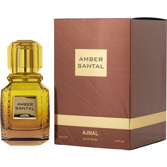 Perfume Unissexo Ajmal Amber Santal | EDP | 3.4 oz | 100 ml - 1