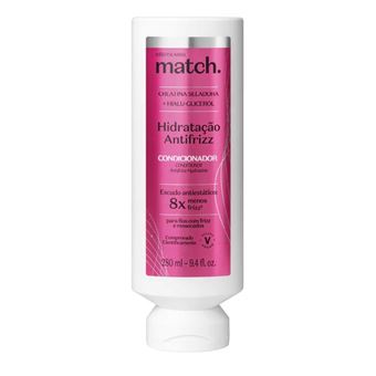 Amaciador Match Hidratação Antifrizz O Boticário | 280ml - 1