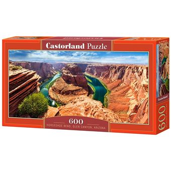 Puzzle Castorland Horseshoe Bend, Glen Canyon, Arizona 600 pcs 600peça(s)