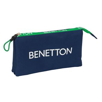 Estojo Escolar Benetton Green 2025 | Triplo - 1
