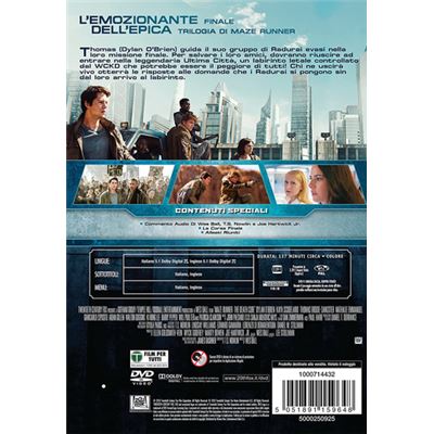 Trilogia Maze Runner DVD