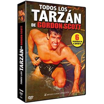 Tarzan Gordon Scott Pack/ Todos los Tarzán de Gordon Scott (6DVD) - 1