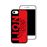 Capa Hapdey para iPhone 7 - 8 Design Leão Vermelho e Preto em Silicone Flexível e TPU Preto_2