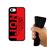 Capa Hapdey para iPhone 7 - 8 Design Leão Vermelho e Preto em Silicone Flexível e TPU Preto_3
