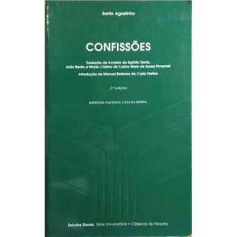 Confissões. [2.ª edição] - 1