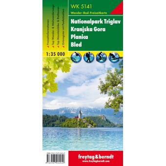 Mapa Excursionista WK5141 Parque Nacional de Triglav-Kranjska Gora 1:35.000 - 1