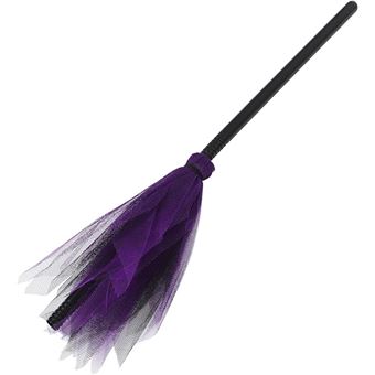 Vassoura de Bruxa em Plástico Orysin para Halloween – Acessório de Disfarce - 1