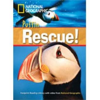 Puffin Rescue! + Book with Multi-ROM : Footprint Reading Library 1000 - 1