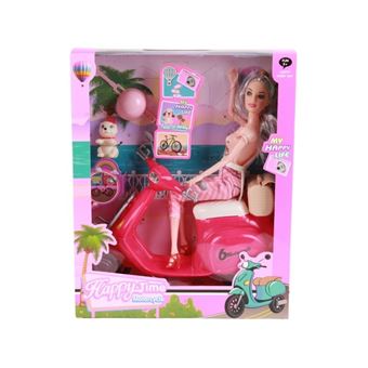 Boneca com Scooter LPM | +3 Anos - 1