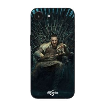 Capa Maniacase para Iphone 16E | Vikings Ragnar Lothbrok Trono de Ferro Game Of Thrones - 1
