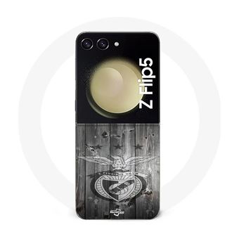 Capa Maniacase para Samsung Galaxy Z Flip5 Slb Benfica Fundo Cinzento - 1