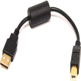 Super Cabo USB 2.0 BeMatik AM/BM 0.2m