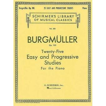 Twentyfive Easy And Progressive Studies For The Piano, Op 100 - 1