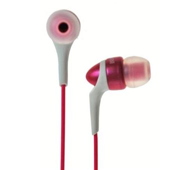 Auriculares Maxell Canalz Rosa, Branco