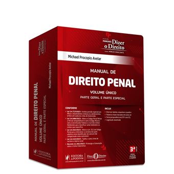 Manual De Direito Penal - Volume Único - Parte Geral E Parte Especial - 1