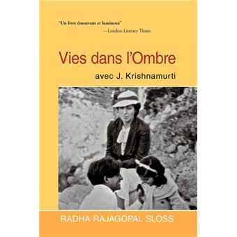 Vies Dans L'Ombre Avec J. Krishnamurti - Paperback / softback - 2012 - 1
