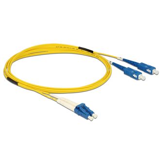 Cabo de Fibra Ótica DeLOCK 84610 | Amarelo - 1