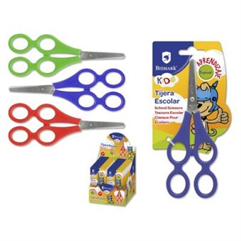 Tesoura para Papel Bismark 328632 | Azul, Verde, Vermelho - 1