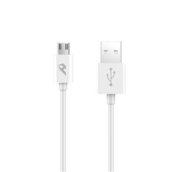 Cabo USB home ycb-01-mw 1 m usb 2.0 usb a micro-usb a branco - 1