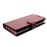 Capa Magunivers PU diário mansoor vinho tinto para Samsung Galaxy S10_3
