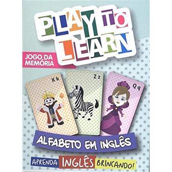 Alfabeto em Inglês. Jogo da Memória - 1