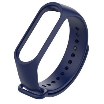 Bracelete skyhe para Xiaomi Mi Band 3 Lisa | Silicone - Azul-Escuro - 1