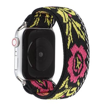 Bracelete de Nylon HSMY Extensível Trançado para Apple Watch Series 6/ SE/ 5/ 4 | 44 mm - Multicolor 13 - 1
