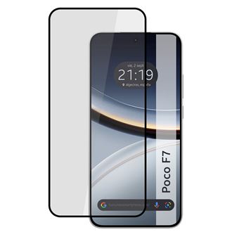 Película protetora de Ecrã Tumundosmartphone para Xiaomi Poco F7 5G | Vidro temperado Borda Preta - 1