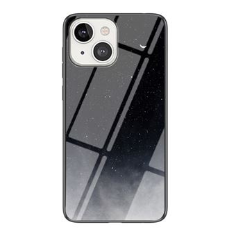 Capa e TPU céu estrelado, Anti-riscos, lua crescente estrelada à Prova de Choque para iPhone 13 mini 5.4'' - 1