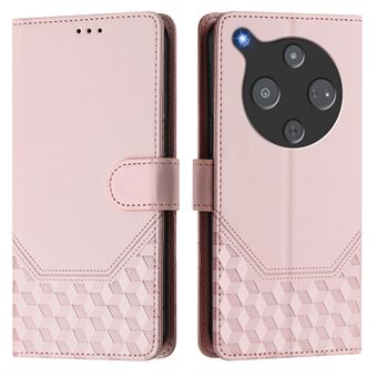 Capa FOXDOCK para ZTE Nubia P9 Pro 5G | Fecho Magnético | Bloqueio RFID | Pele PU | 3 Compartimentos para Cartões | Rosa - 1