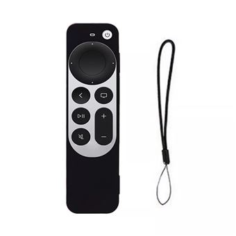 Capa Protetora Orysin para Comando Apple TV Siri | Silicone - Preto - 1