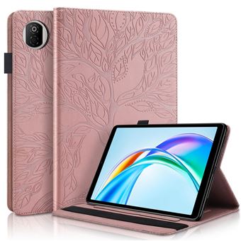 Capa Flip FOXDOCK para Honor Pad X7 8.7 Inch | Textura em Relevo | Compartimento para Cartão | Rosa - 1