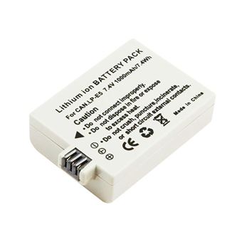 Bateria Avizar Li-ion Compatível Canon EOS 1000D LP-E5 | 7,4V 1000mAh | Preto - 1