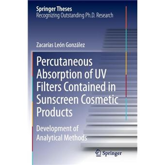Percutaneous Absorption Of Uv Filters Contained In Sunscreen Cosmetic Products - 1