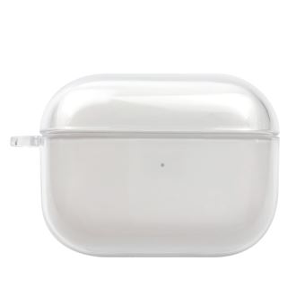 Capa Magunivers | TPU cor simples única clara transparente para Apple AirPods Pro - 1