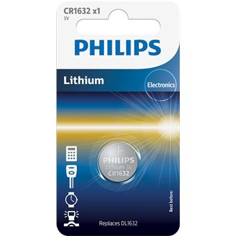 Pilha Philips Minicells Bateria CR1632/00B - 1