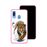 Capa Hapdey para Samsung Galaxy A40 2019 Design Onça em Silicone Flexível e TPU Cor-de-Rosa_2