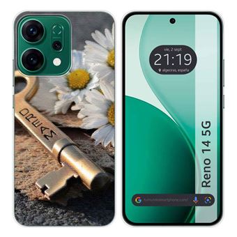 Capa Tumundosmartphone de silicone para Oppo Reno 14 5G | Dream Design Desenhos - 1