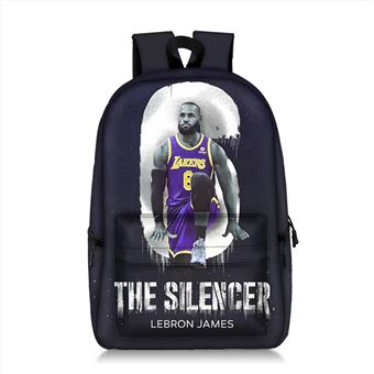 Mochila Escolar DreamWorks | LeBron James | 28 x 14 x 47 cm | Preto 1174 - 1